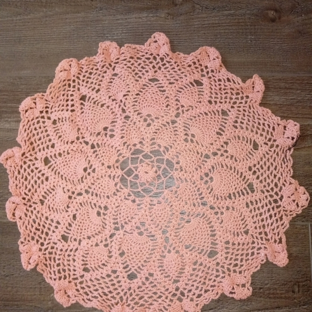 Crocheted napkins
